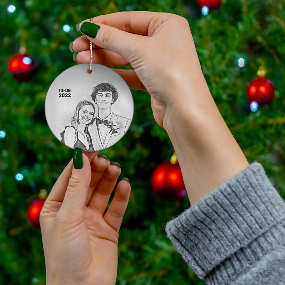 Personalized Ornaments Pencil Style | Personalized Gifts for Her Personalized Gifts For U