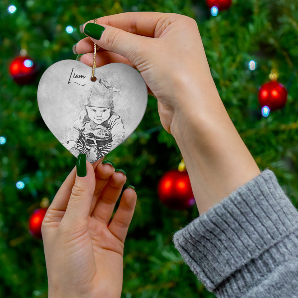 Personalized Ornaments Pencil Style | Personalized Gifts for Kids Personalized Gifts For U